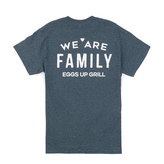 We Are Family SS Tee - Dark Heather