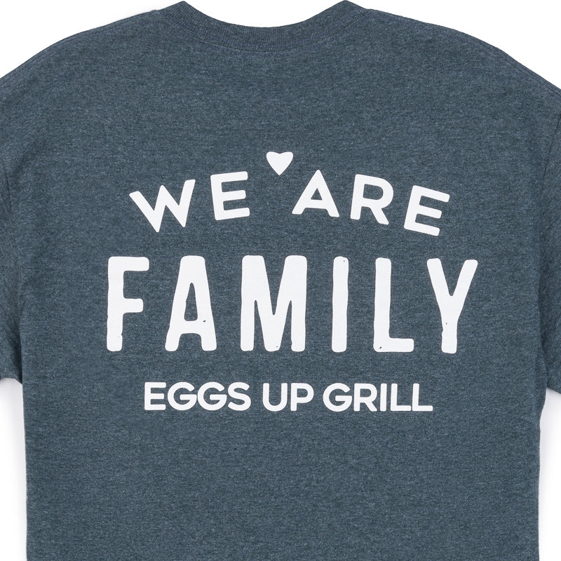 We Are Family SS Tee - Dark Heather