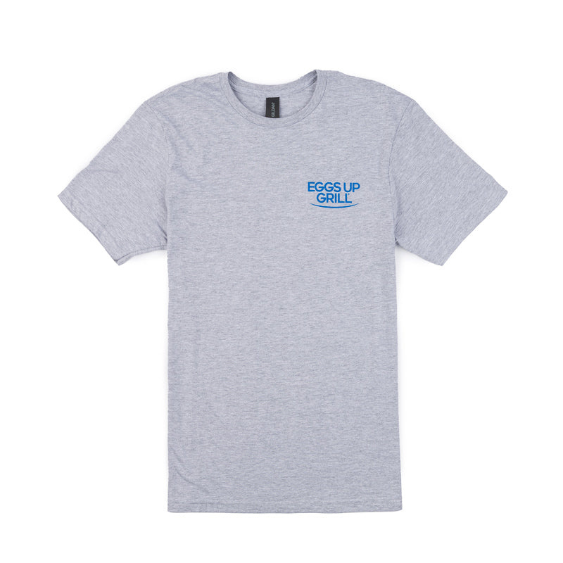 Rise & Dine Breakfast SS Tee - Sport Grey - CLEARANCE