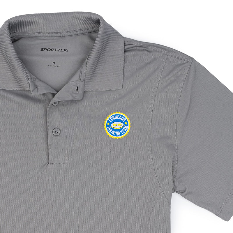 Eggheads Training Team Polo - Grey Concrete