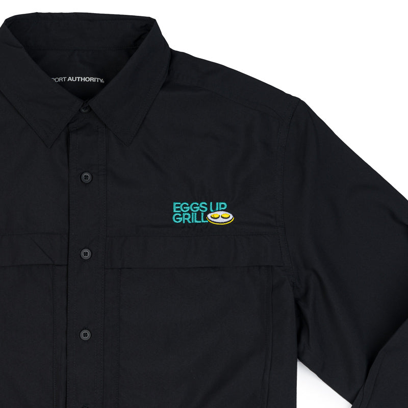 Men's LS UV Performance Shirt - Black