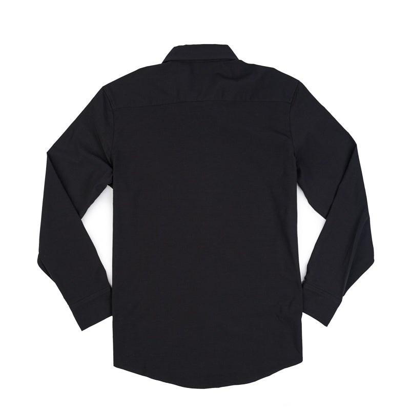 Women's LS Stretch Woven Shirt - Black