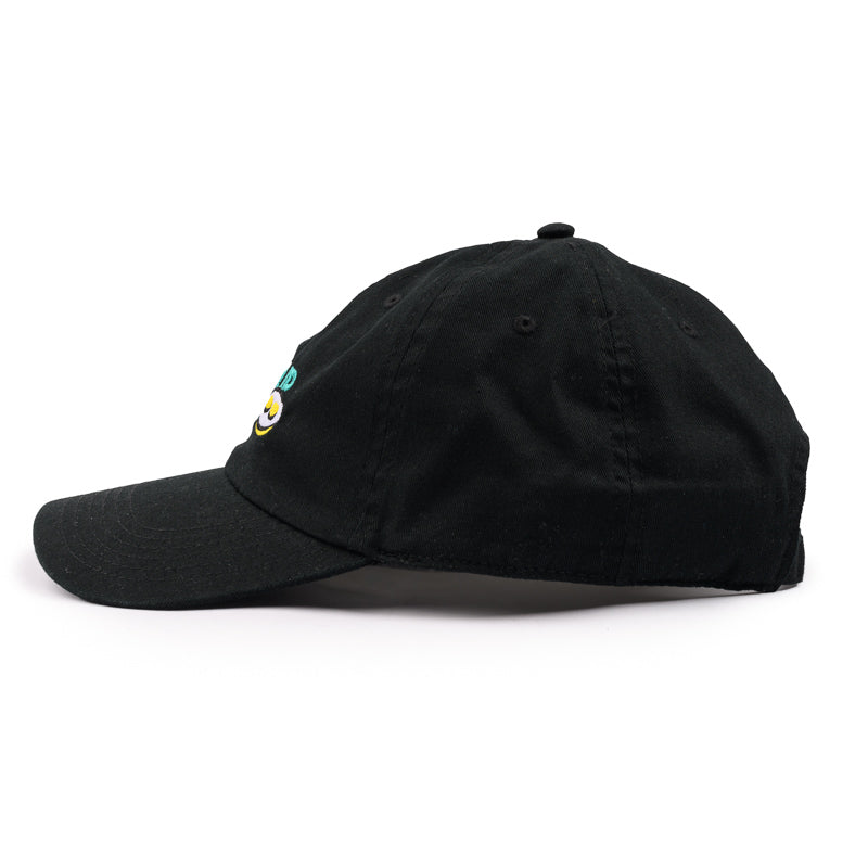 Cotton Twill Uniform Cap - Black