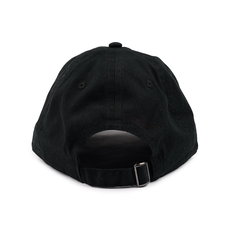 Cotton Twill Uniform Cap - Black