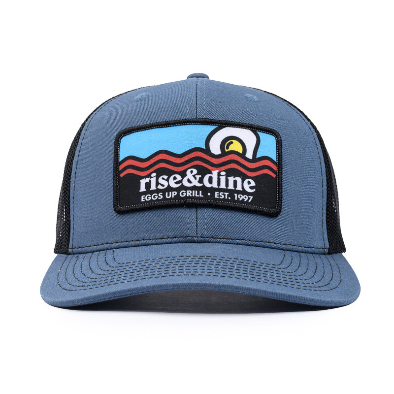 Rise n Dine Trucker Cap - Slate / Black