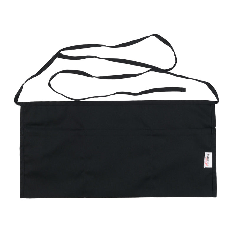 3 Pocket Waist Apron - Black