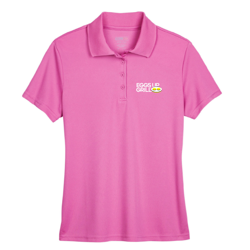 Women's Core Performance Polo - Charity Pink